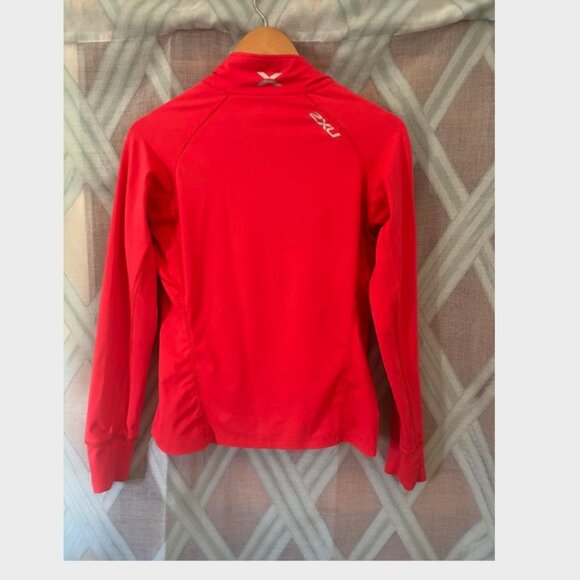 Coral Athletic Zip Up Hoodie - Picture 2 of 5